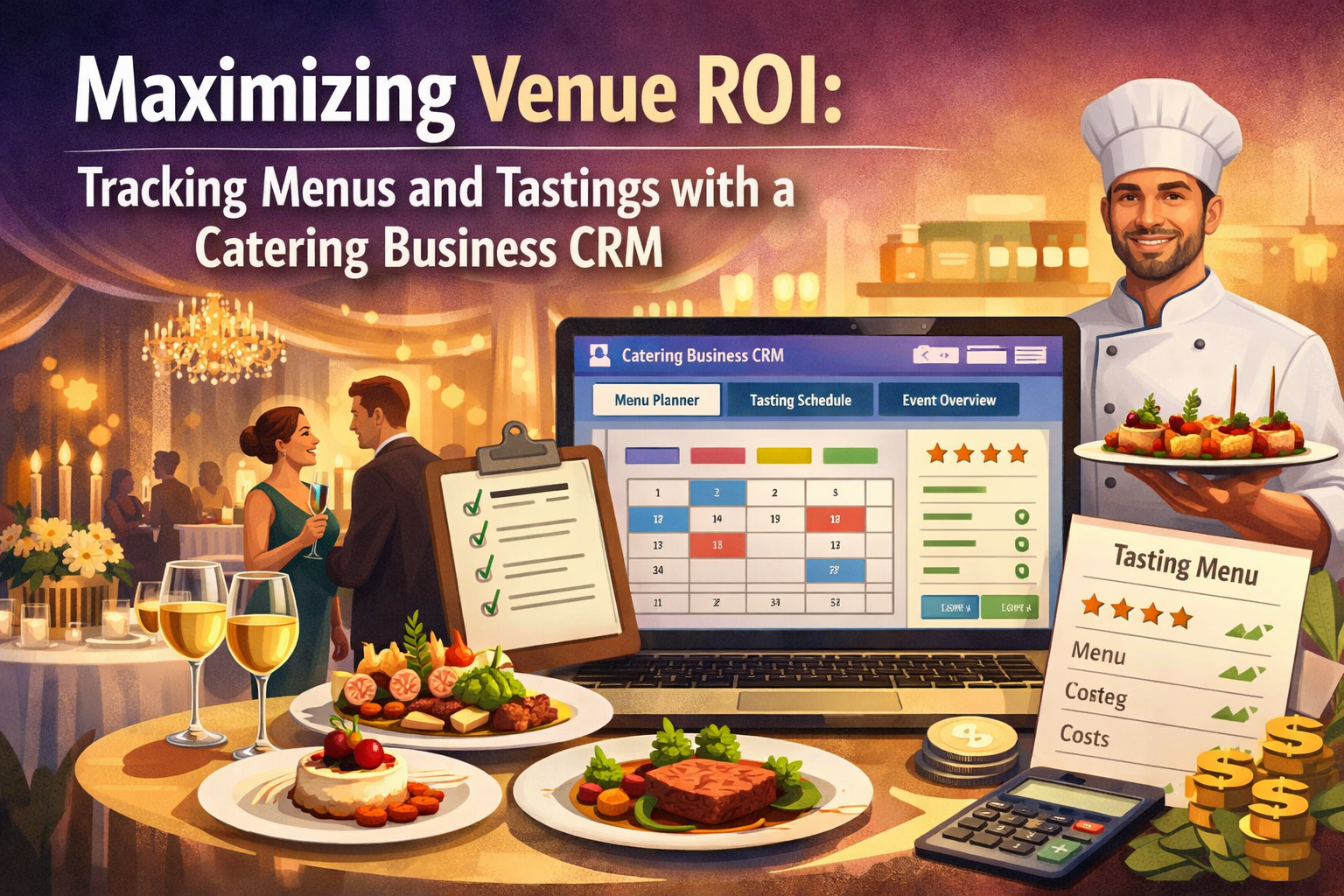 Maximizing Venue ROI: Tracking Menus and Tastings with a Catering Business CRM